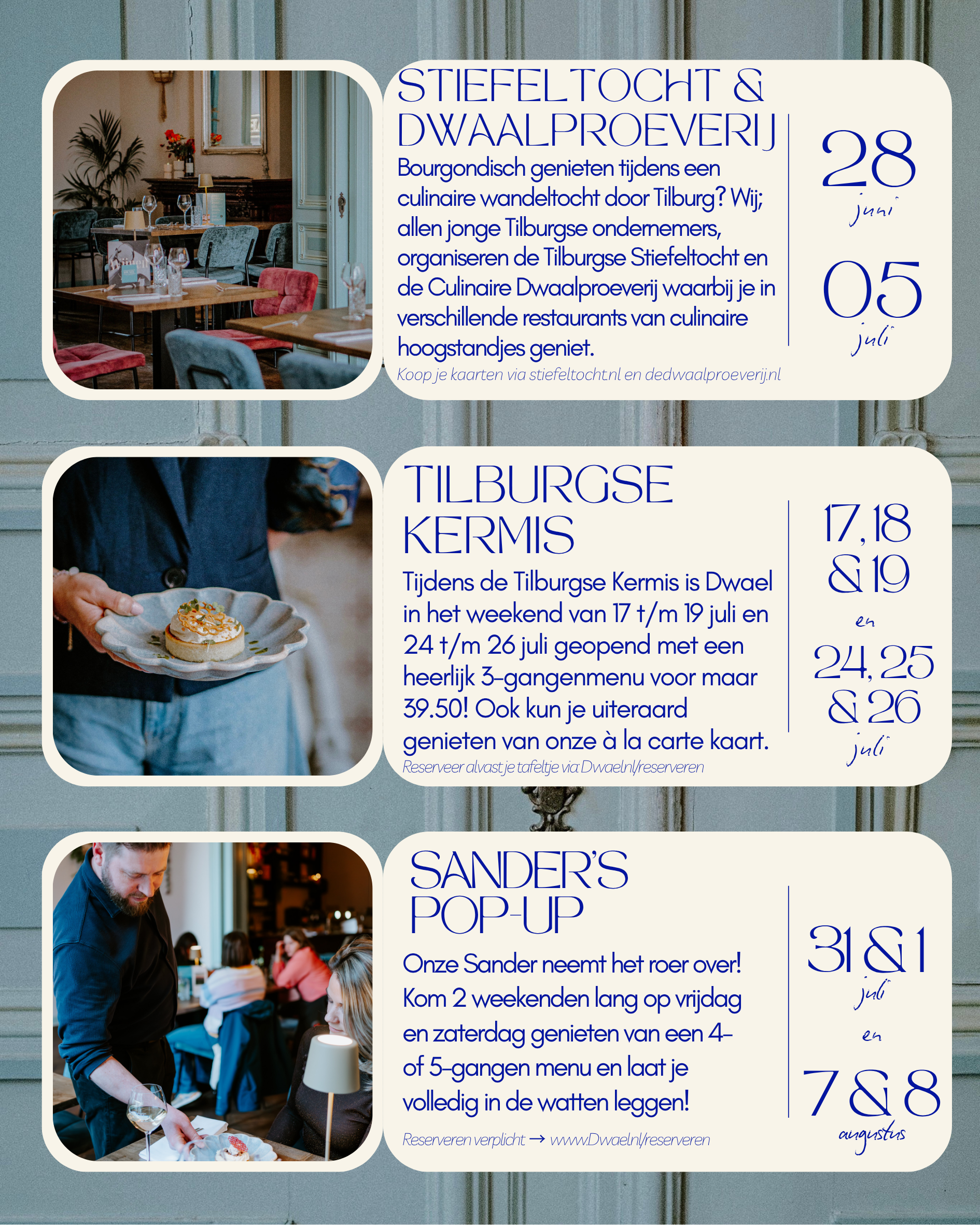 upcoming events